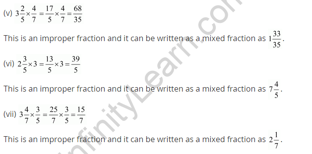 NCERT Solutions for Class 7 Maths Chapter 2 Fractions and Decimals Ex 2.3 Q3.1