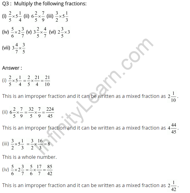 NCERT Solutions for Class 7 Maths Chapter 2 Fractions and Decimals Ex 2 ...