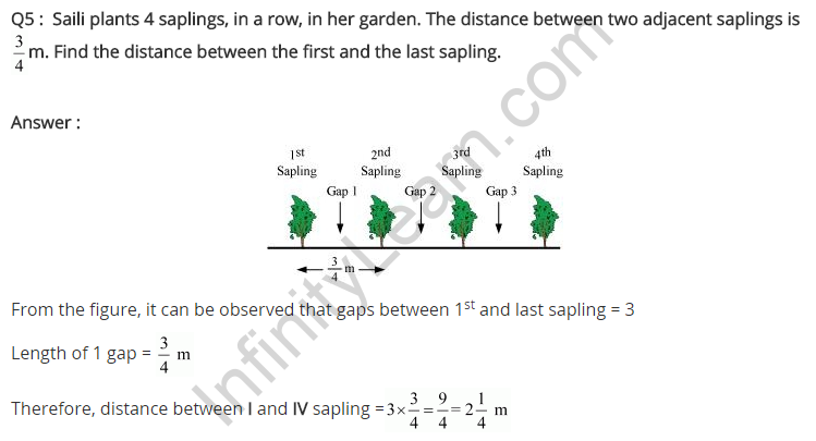 NCERT Solutions for Class 7 Maths Chapter 2 Fractions and Decimals Ex 2.3 Q5
