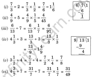 NCERT Solutions for Class 7 Maths Chapter 2 Fractions and Decimals Ex 2.4 5