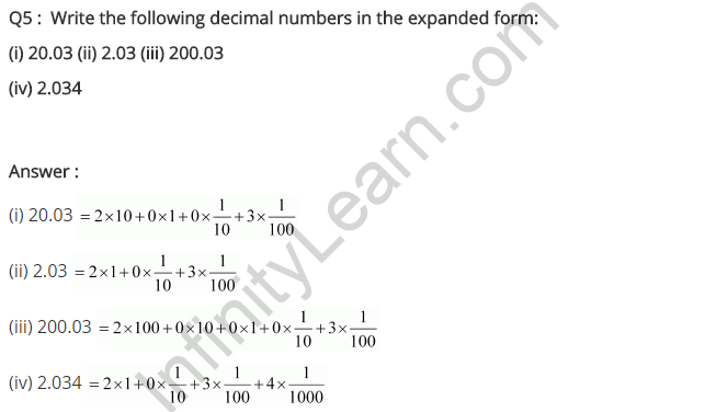 NCERT Solutions for Class 7 Maths Chapter 2 Fractions and Decimals Ex 2.5 Q5