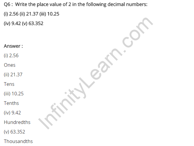 NCERT Solutions for Class 7 Maths Chapter 2 Fractions and Decimals Ex 2.5 Q6