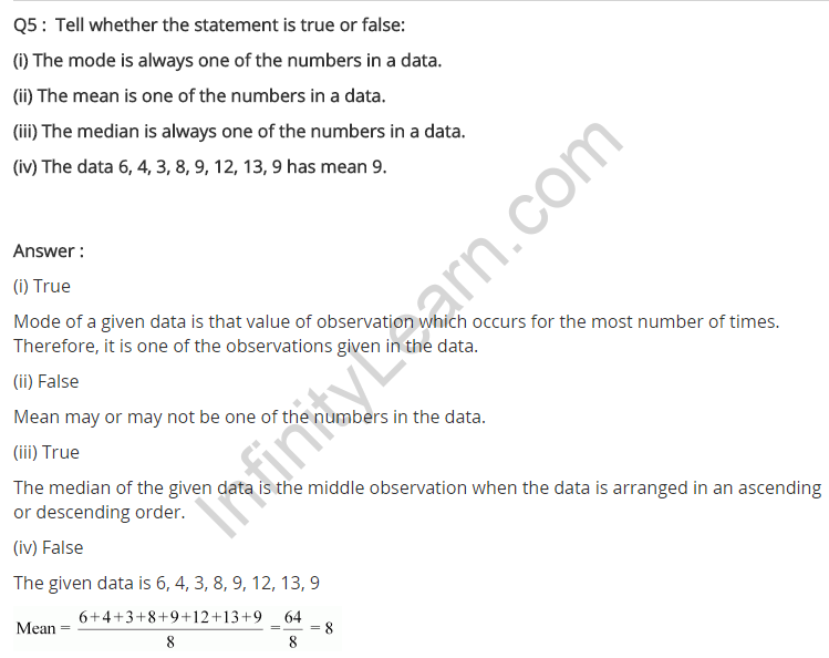 NCERT Solutions for Class 7 Maths Chapter 3 Data Handling Ex 3.2 Q5