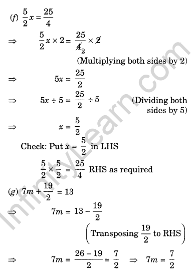 NCERT Solutions for Class 7 Maths Chapter 4 Simple Equations Ex 4.3 5