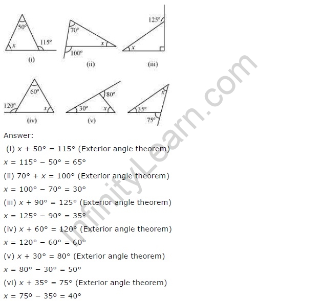 NCERT Solutions for Class 7 Maths Chapter 6 The Triangle and its Properties Ex 6.2 Q2