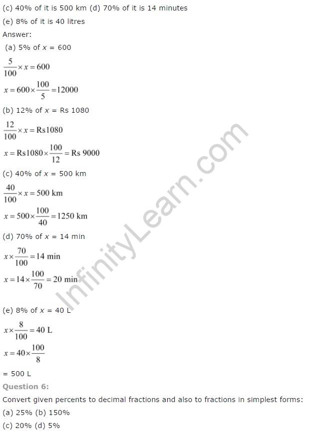 NCERT Solutions for Class 7 Maths Chapter 8 Comparing Quantities Ex 8.2 Q4