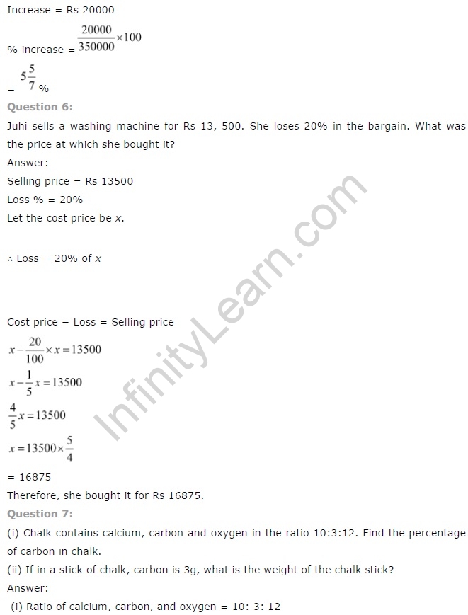 NCERT Solutions for Class 7 Maths Chapter 8 Comparing Quantities Ex 8.3 Q4