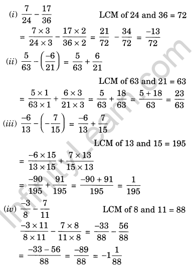 NCERT Solutions for Class 7 Maths Chapter 9 Rational Numbers Ex 9.2 5