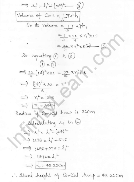 RD Sharma Class 10 Solutions Surface areas and Volumes Ex 16.1 Q46_ii