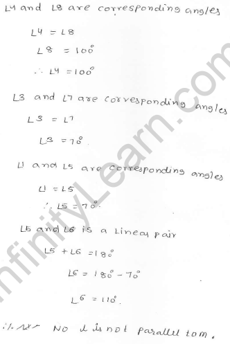RD Sharma Class 7 Solutions 14.Lines and angles Ex-14.2 Q 16 ii