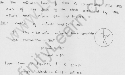 RD-Sharma-class 10-maths-Solutions-chapter 15-Areas related to Circles- Exercise 15.2-Question-16