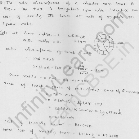 RD-Sharma-class 10-maths-Solutions-chapter 15-Areas related to Circles- Exercise 15.4-Question-3