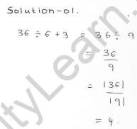 RD Sharma class 7 solutions 1.Integers Ex-1.3 Q 1