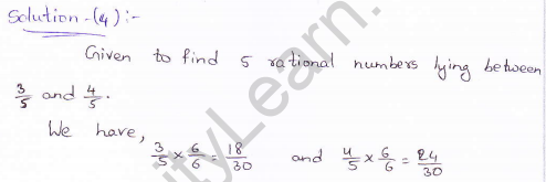 RD Sharma class 9 maths Solutions chapter 1 Number System Exercise 1.1 Question 4