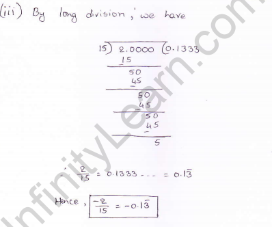 RD Sharma class 9 maths Solutions chapter 1 Number System Exercise 1.2 Question 2 (iii)