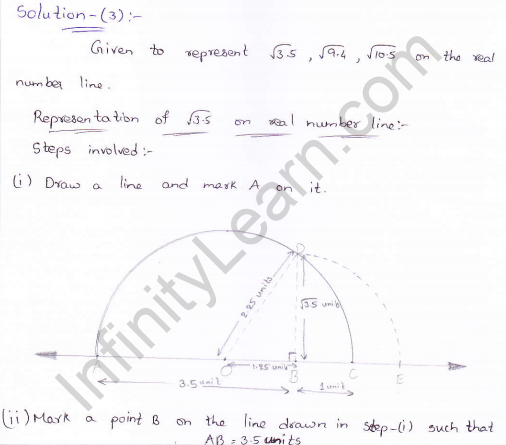 RD Sharma class 9 maths Solutions chapter 1 Number System Exercise 1.5 Question 3