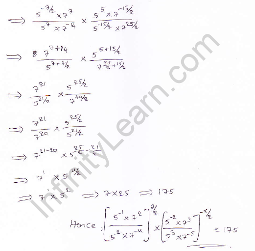 RD Sharma class 9 maths Solutions chapter 2 Exponents of Real Numbers Question 2 (vi)_1