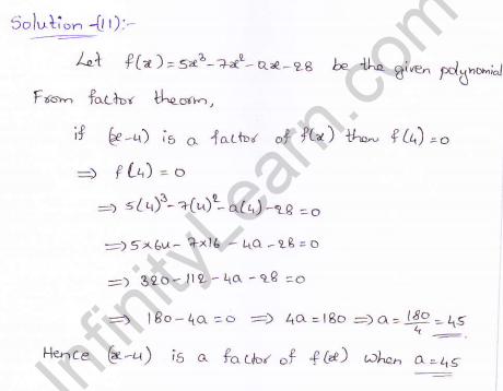 RD-Sharma-class 9-maths-Solutions-chapter 6-Factorization of Polynomials -Exercise 6.4-Question-11