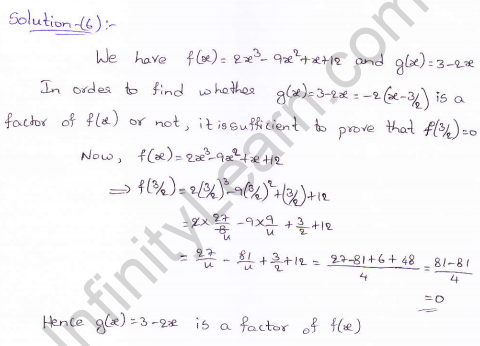RD-Sharma-class 9-maths-Solutions-chapter 6-Factorization of Polynomials -Exercise 6.4-Question-6