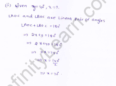 RD-Sharma-class 9-maths-Solutions-chapter 8 - Lines and Angles -Exercise 8.3 -Question-8(ii)
