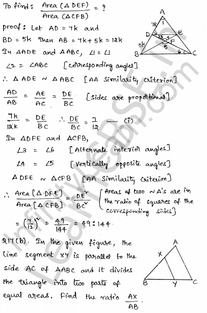 Solved CBSE Sample Papers for Class 10 Maths Set 2 12