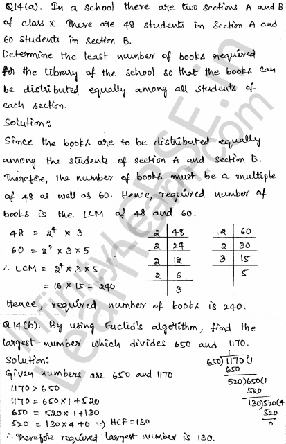 Solved CBSE Sample Papers for Class 10 Maths Set 2 8