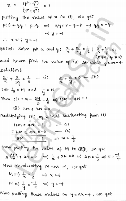 Solved CBSE Sample Papers for Class 10 Maths Set 3 1.10