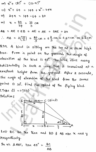 Solved CBSE Sample Papers for Class 10 Maths Set 3 1.27