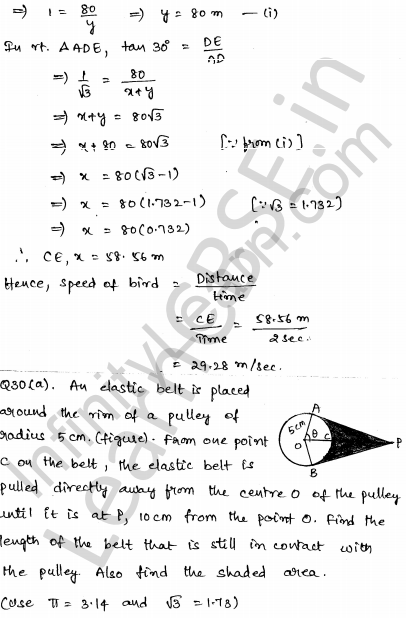 Solved CBSE Sample Papers for Class 10 Maths Set 3 1.28