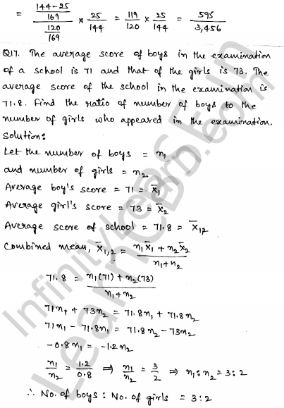 Solved CBSE Sample Papers for Class 10 Maths Set 5 1.11