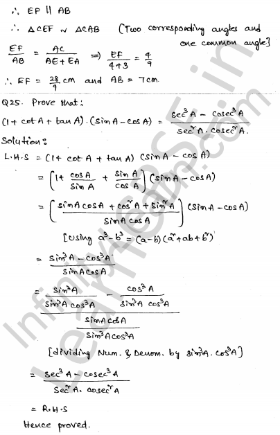 Solved CBSE Sample Papers for Class 10 Maths Set 5 1.21