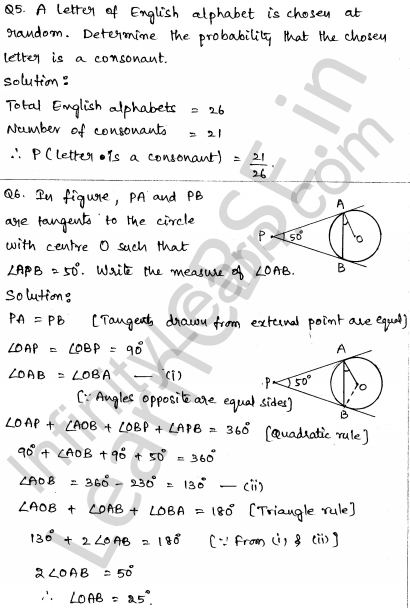 Solved CBSE Sample Papers for Class 10 Maths Set 5 1.3