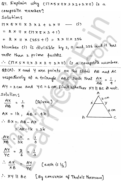Solved CBSE Sample Papers for Class 10 Maths Set 5 1.4