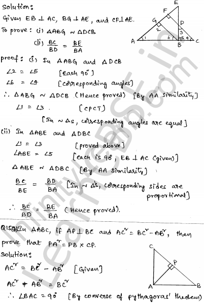 Solved CBSE Sample Papers for Class 10 Maths Set 5 1.9