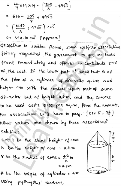 Solved CBSE Sample Papers for Class 10 Maths Set 6 1.18