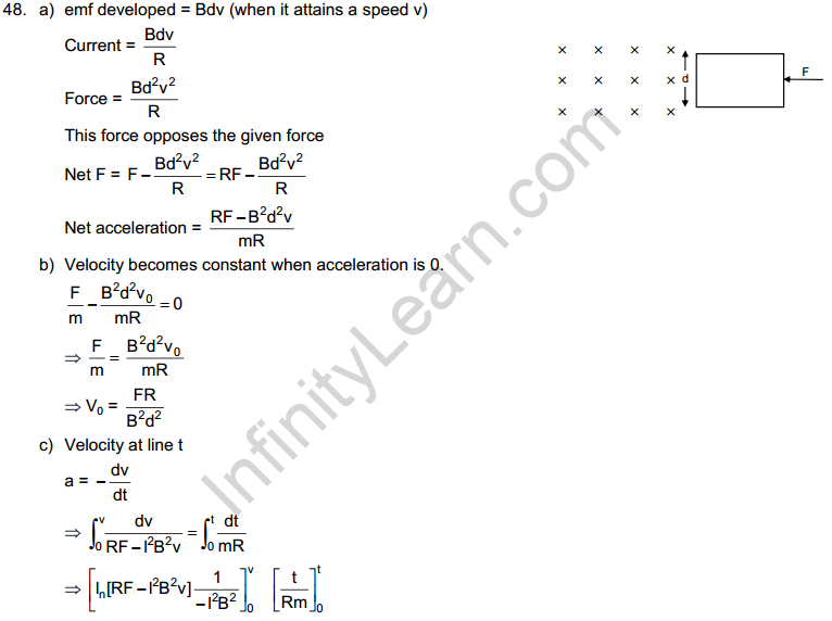 Electromagnetic Induction hc verma solutions download
