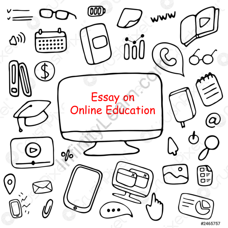 350 words essay on online education