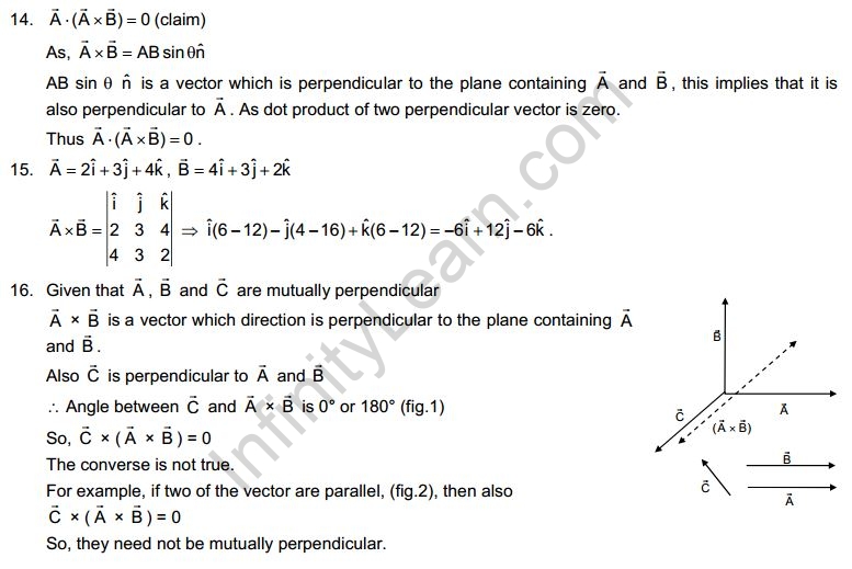Physics and Mathematics HC Verma Class 11 Part-1 Solutions to Concepts Chapter 1