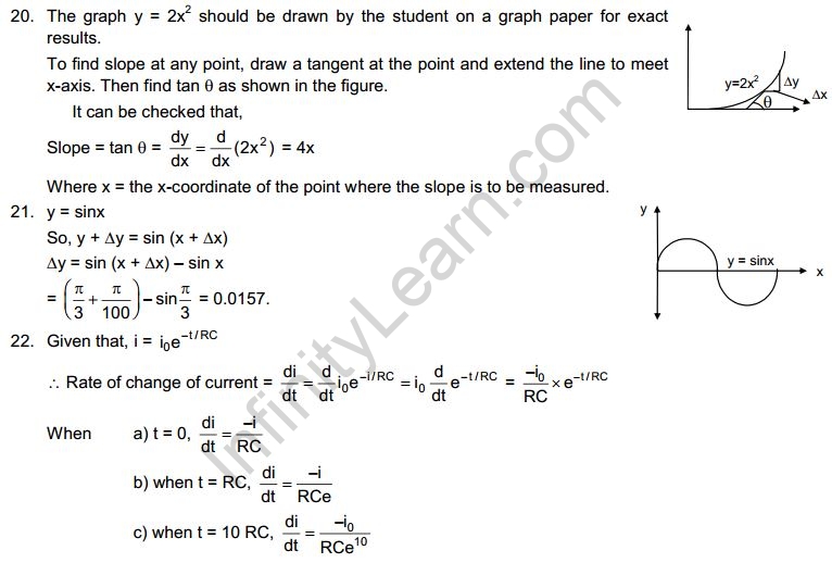 Physics and Mathematics Class 11 HC Verma Solutions to Concepts Chapter 1