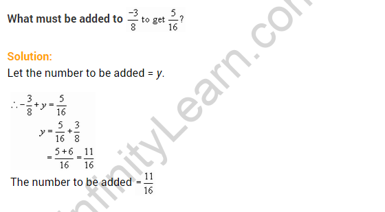 Extra Questions for Class 8 Maths Rational Numbers 07