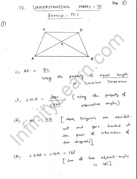 understanding shapes-III special types of quadrilaterals RD Sharma ...