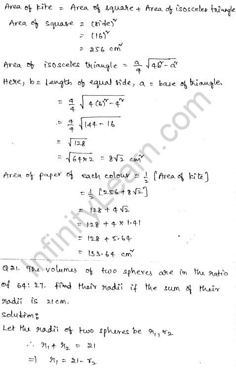Maths Sample Question Papers for Class 9 Set 4 11