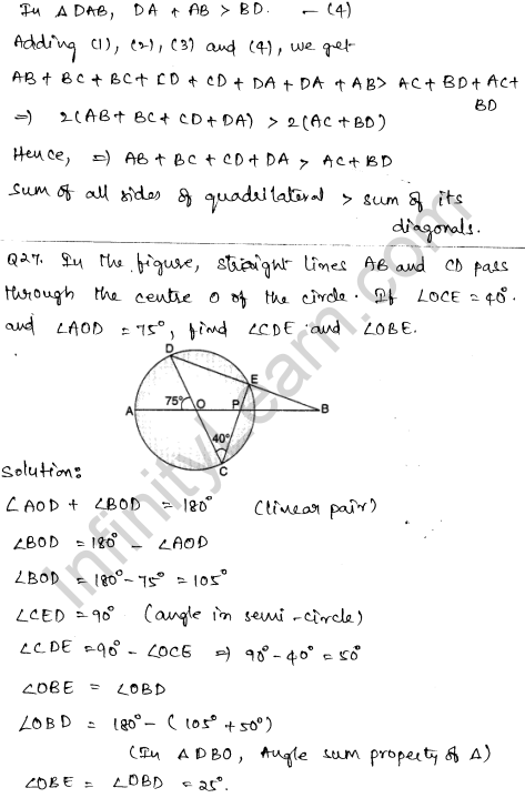 Solved CBSE Sample Papers for Class 9 Maths Paper 4 16