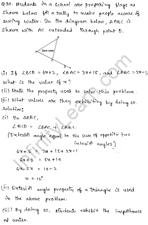 Maths Sample Question Papers for Class 9 Set 4 19