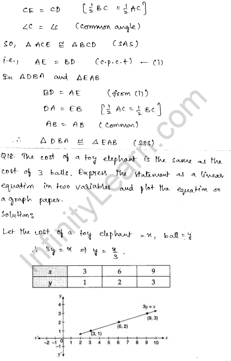 Sample Papers for Class 9 Maths Solved paper 4 9