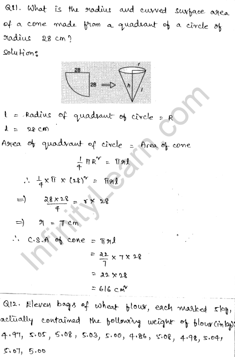 Sample Papers for Class 9 Maths Solved paper 5 5