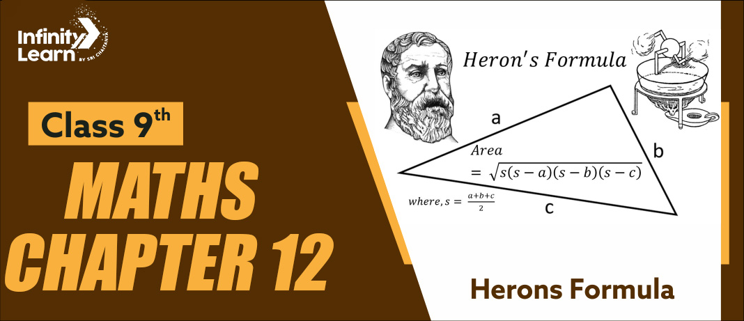 Class 9 Maths Chapter 12 Heron's Formula 