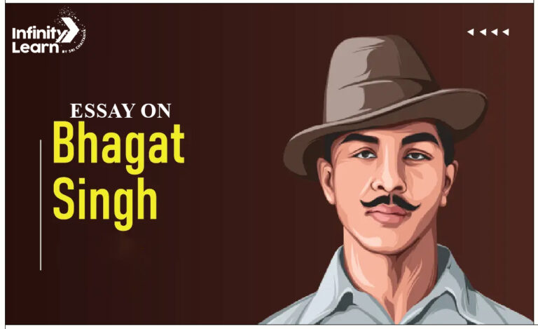 essay writing on bhagat singh