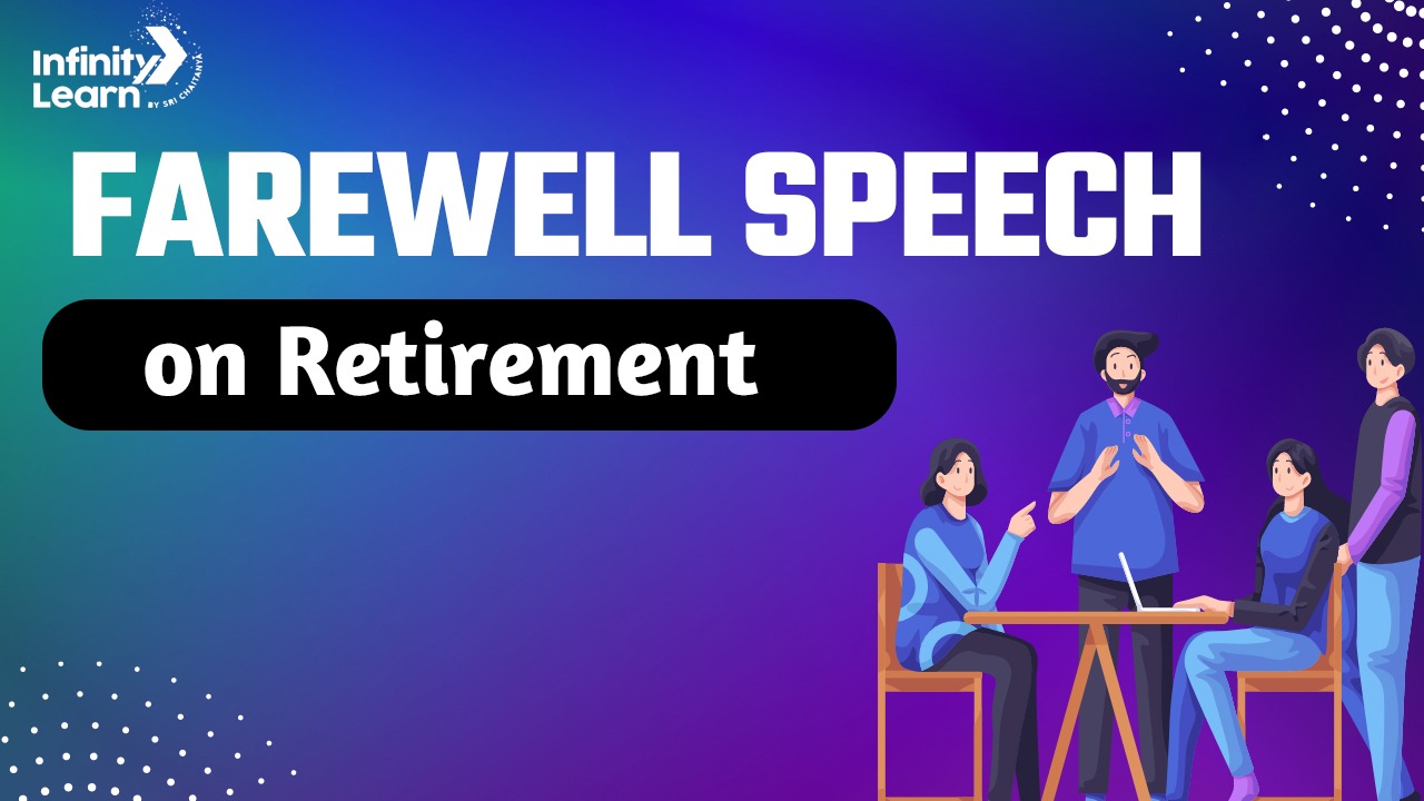 Farewell Speech on Retirement