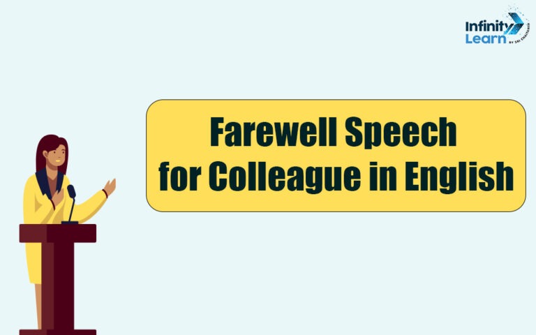 Farewell Speech for Colleagues in English